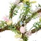 27 Inch Easter Wreath for Front Door Bunny Wreath Cute Easter Door Decorations Gifts Pastel Eggs Spring Flower Home Decor Party Holiday